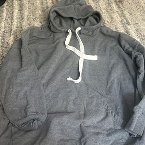 Zenana Outfitters Oversized Gray Hoodie for Women XL